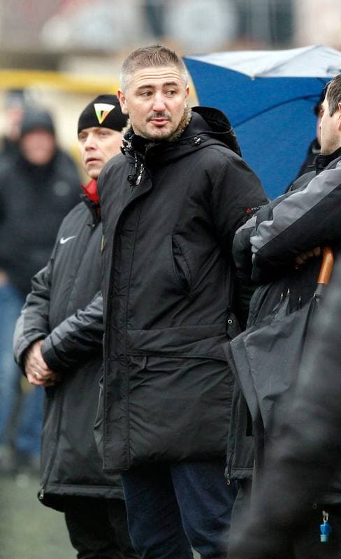 Football. Friendly Match. GKS Tychy - Rozwoj Katowice. 10.01.2015