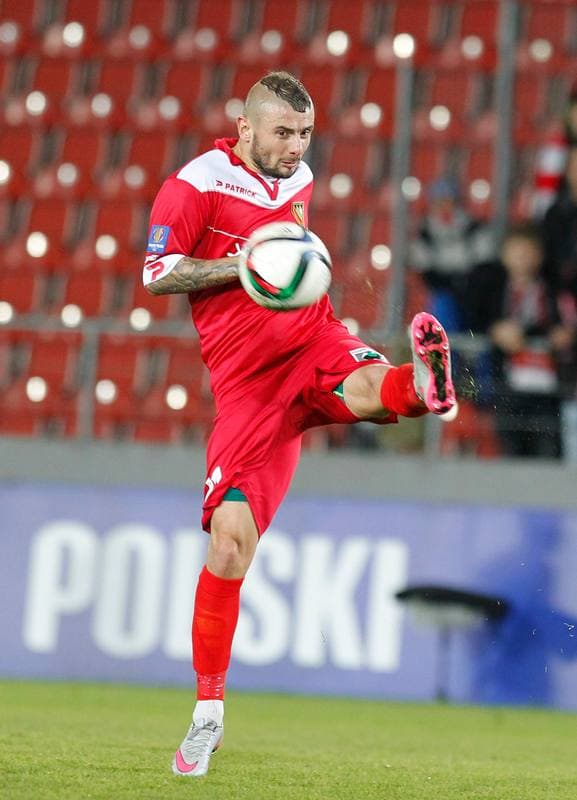 Football. Polish Cup. Cracovia Krakow - Zaglebie Sosnowiec. 19.11.2015