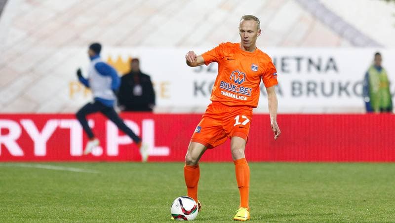 Football. PKO BP Ekstraklasa. Termalica Bruk-Bet Nieciecza - Piast Gliwice. 20.11.2015