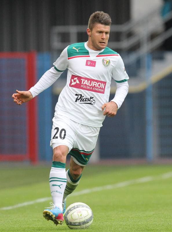 Football. T-Mobile Ekstraklasa. Piast Gliwice - Slask Wroclaw. 12.05.2013