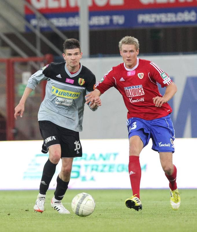 Football. T-Mobile Ekstraklasa. Piast Gliwice - Korona Kielce. 23.05.2013