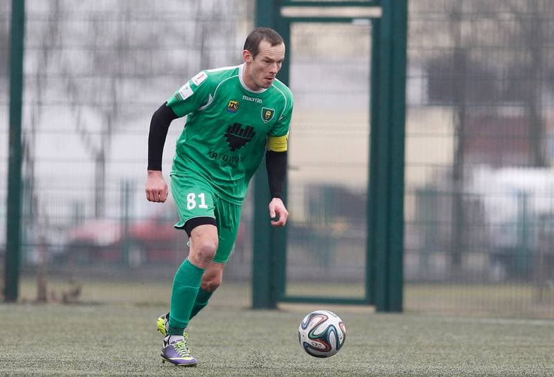 Football. Friendly Match. GKS Belchatow - GKS Katowice. 21.02.2015