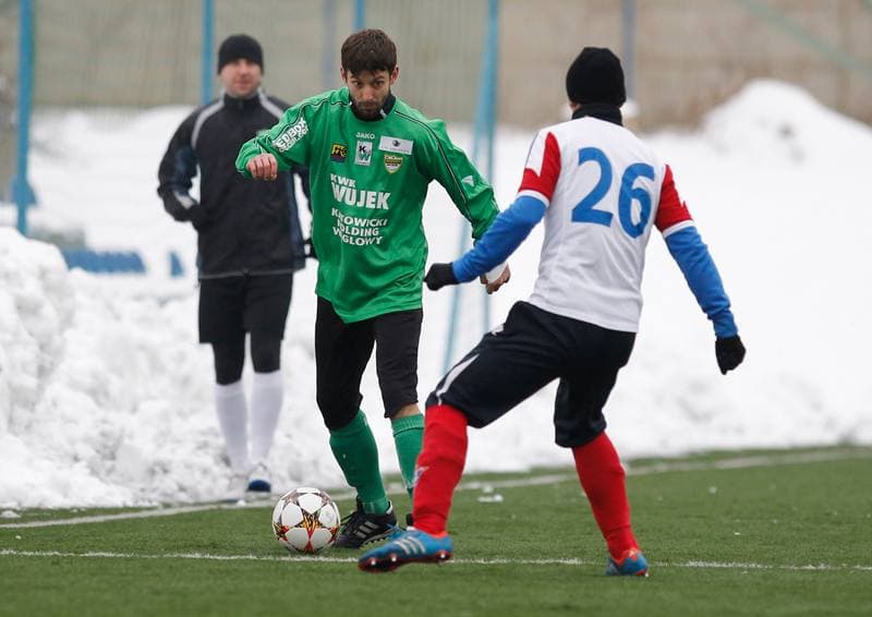 Football. Friendly Match. Rozwoj Katowice - Gornik II Zabrze. 28.01.2015
