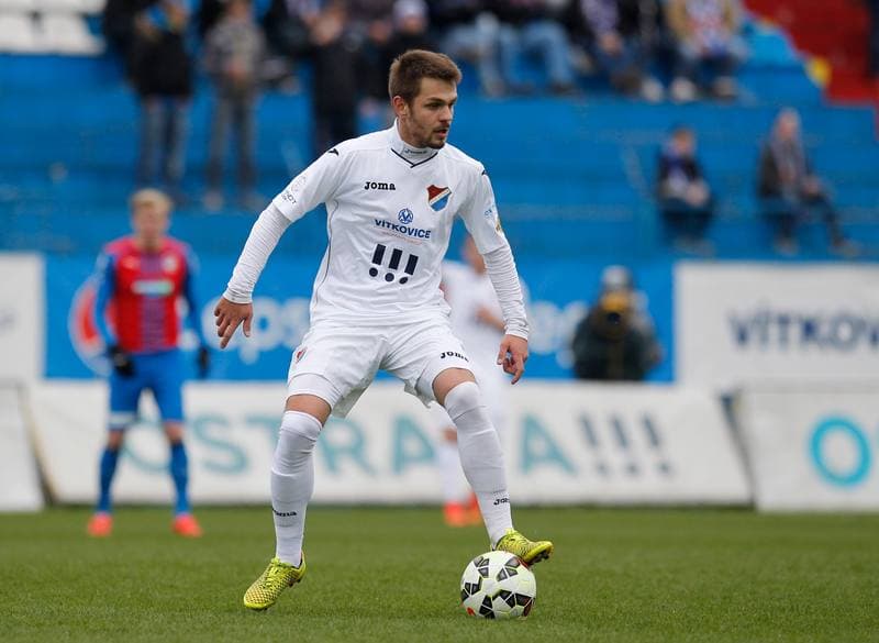 Football. SYNOT Liga. Banik Ostrava - Viktoria Plzen. 05.04.2015