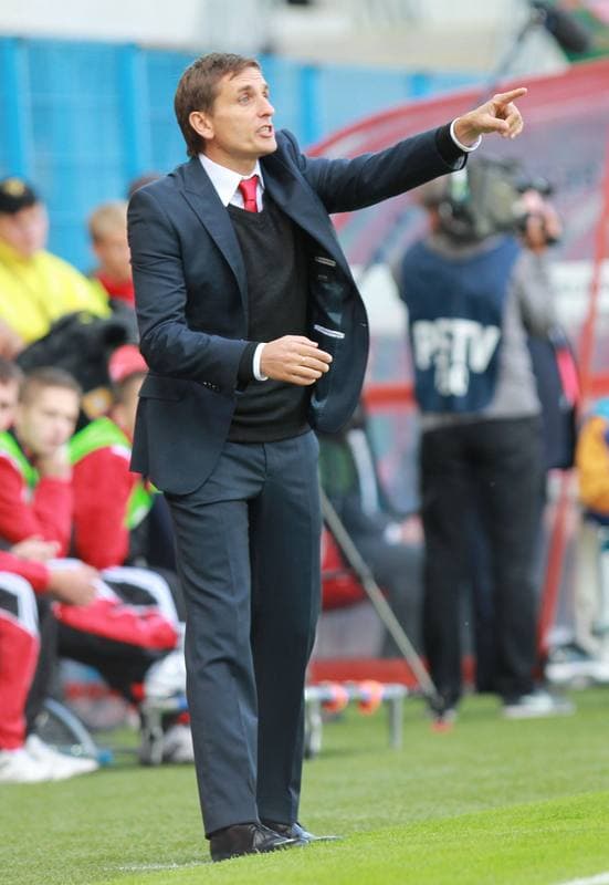Football. T-Mobile Ekstraklasa. Piast Gliwice - Slask Wroclaw. 01.09.2013