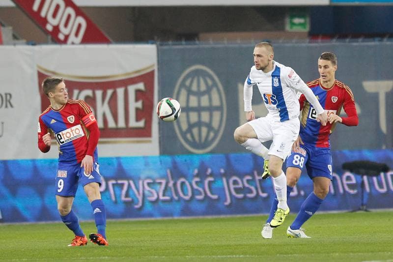 Football. PKO BP Ekstraklasa. Piast Gliwice - Lech Poznan. 20.12.2015