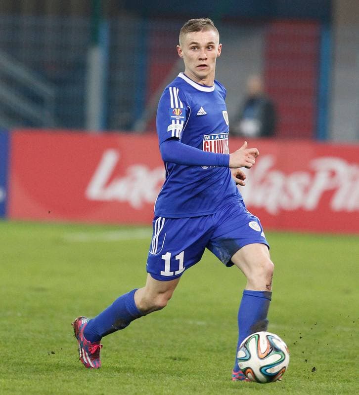 Football. T-Mobile Ekstraklasa. Piast Gliwice - Podbeskidzie Bielsko Biala. 24.05.2015