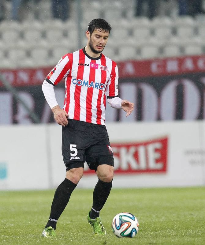Football. T-Mobile Ekstraklasa. Cracovia Krakow - Piast Gliwice. 13.03.2015