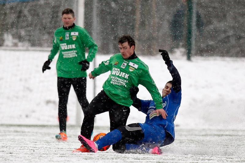 Football. Sparing. Podbeskidzie Bielsko Biala - Rozwoj Katowice. 16.01.2016