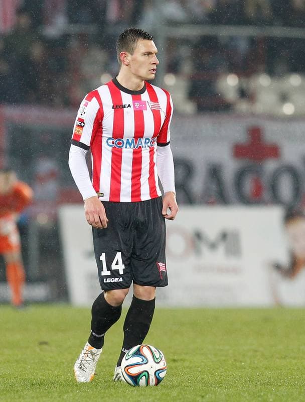 Football. T-Mobile Ekstraklasa. Cracovia Krakow - Piast Gliwice. 13.03.2015