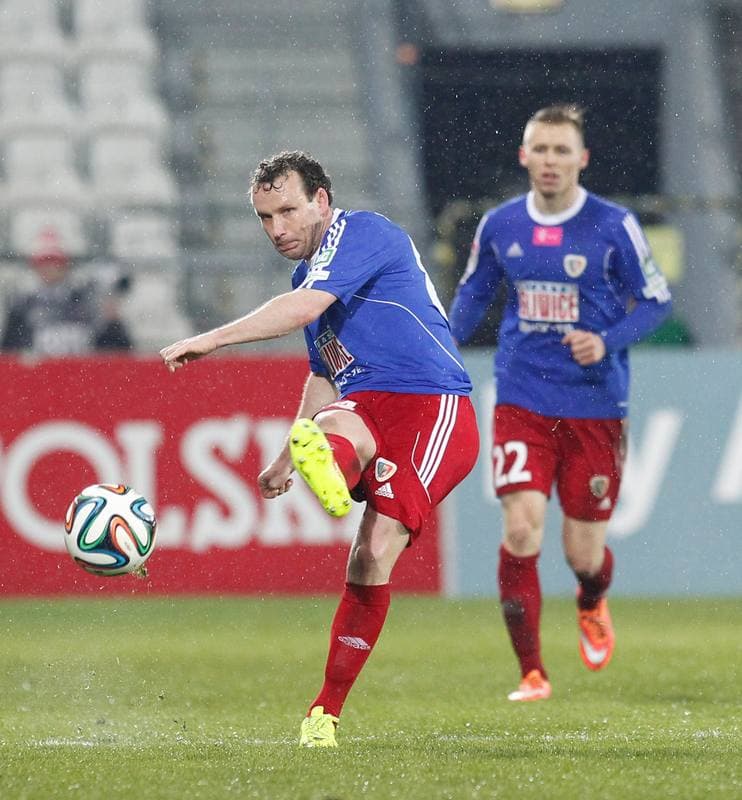 Football. T-Mobile Ekstraklasa. Cracovia Krakow - Piast Gliwice. 13.03.2015