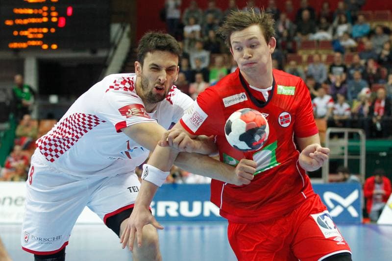 Handball. EHF Euro 2016. Norway - Croatia. 17.01.2016