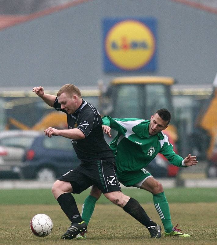 Football. III Liga. Grunwald Ruda Slaska - Gornik Wesola. 14.03.2015
