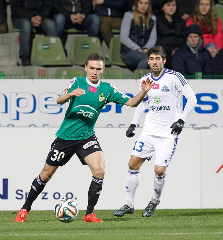 Football. T-Mobile Ekstraklasa. GKS Belchatow - Ruch Chorzow. 16.03.2015