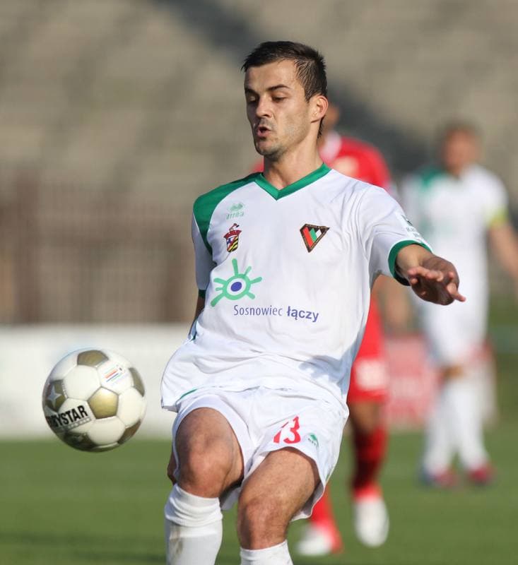 Football. II Liga Grupa Zachodnia. Polonia Bytom - Zaglebie Sosnowiec. 12.10.2013