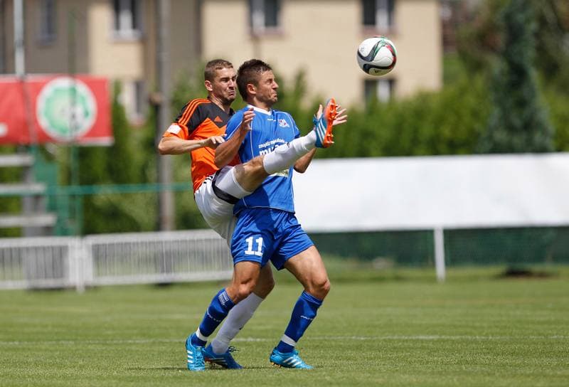 Football. Podbeskidzie Bielsko Biala - MFK Ruzomberok. 10.07.2015