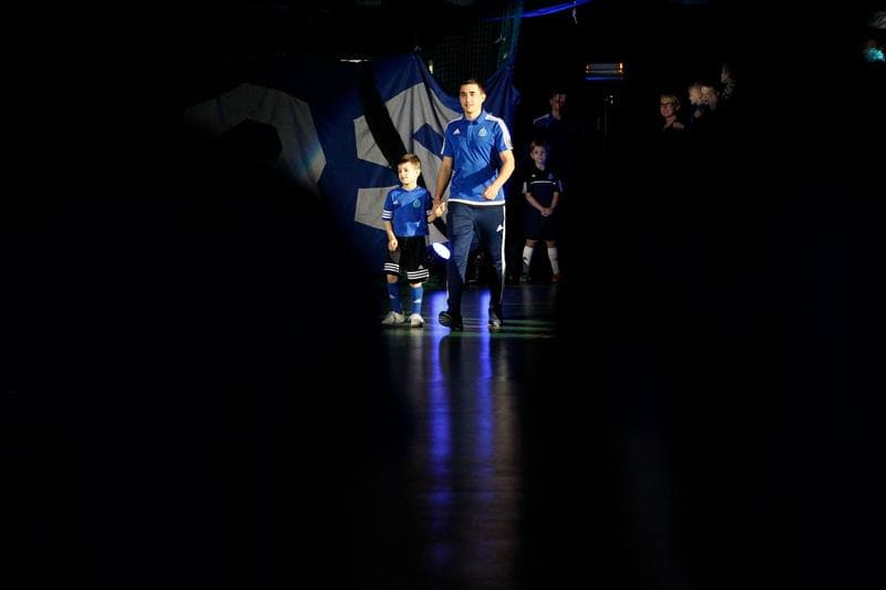 Football. Ruch Chorzow. Team Presentation. 08.02.2016