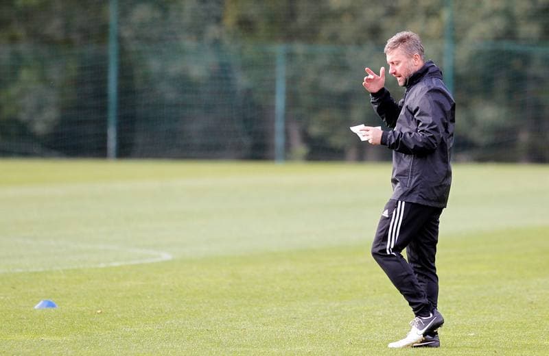 Football. GKS Katowice. Training. 19.01.2015
