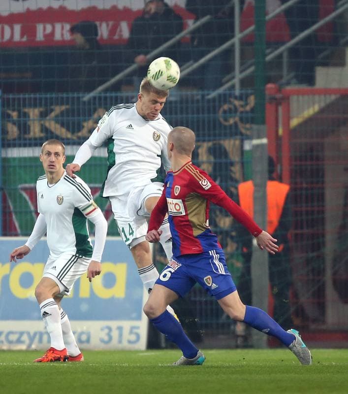 Football. PKO BP Ekstraklasa. Piast Gliwice - Slask Wroclaw. 08.03.2016