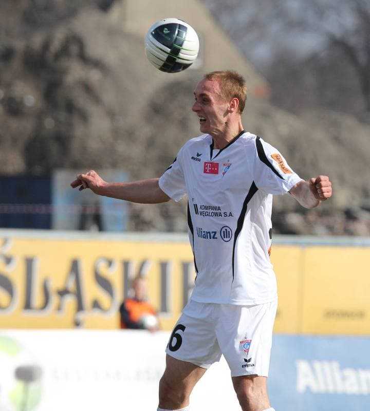 Football. T-Mobile Ekstraklasa. Gornik Zabrze - LKS Lodz. 17.03.2012