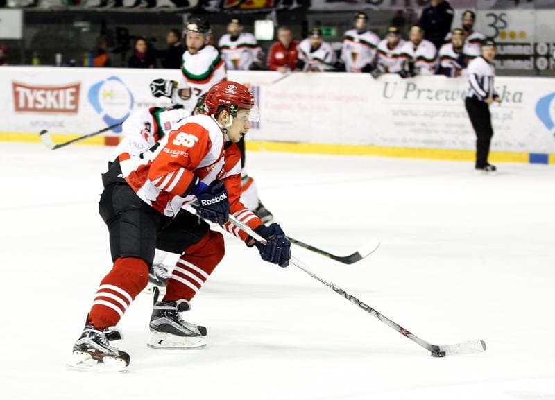 Ice Hockey. Polish Hockey League. GKS Tychy - Comarch Cracovia. 24.03.2016