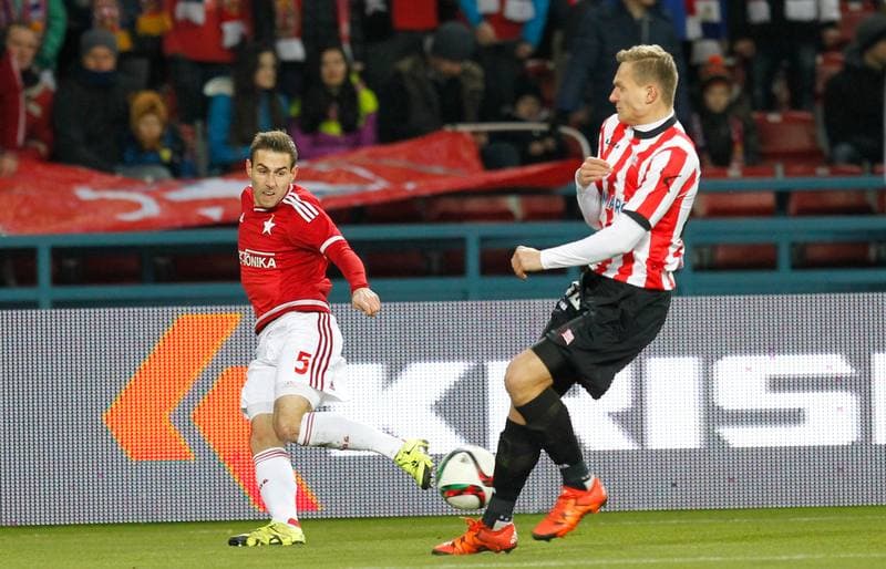 Football. PKO BP Ekstraklasa. Wisla Krakow - Cracovia Krakow. 29.11.2015