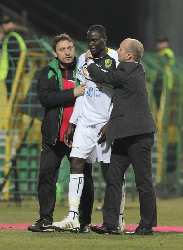 Football. Sparing. GKS Katowice - Ruch Radzionkow. 09.02.2011