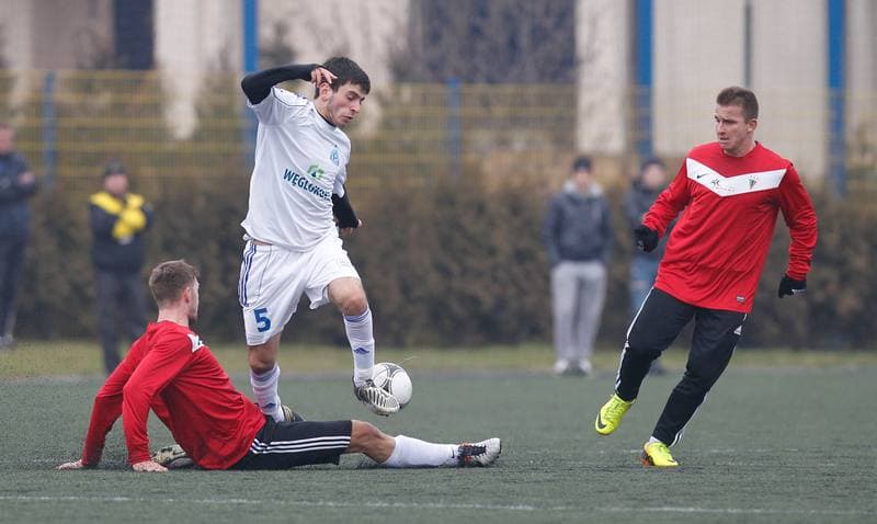 Football. Friendly Match. GKS Tychy - Ruch Chorzow. 19.01.2014