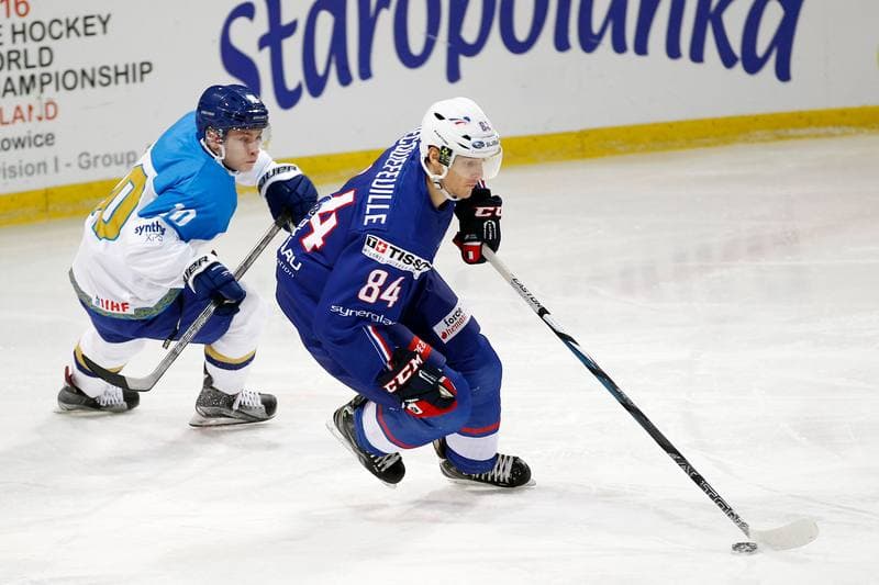 Ice Hockey. EIHC. Kazakhstan - France. 17.12.2015