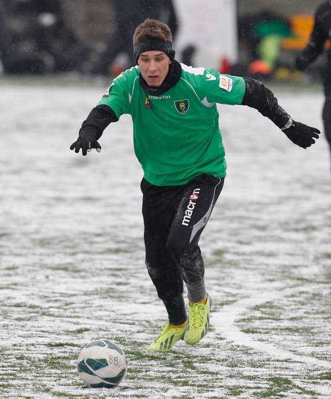 Football. Sparing. GKS Katowice - Gornik Leczna. 25.01.2014