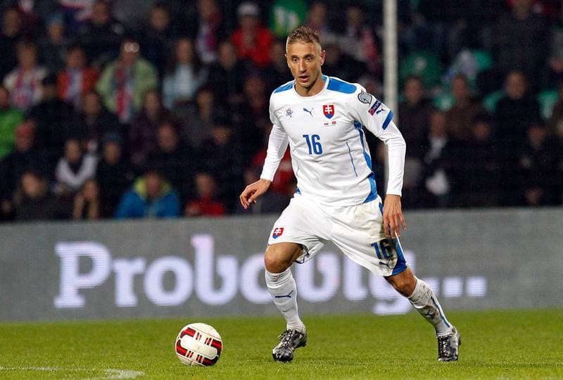 Football. UEFA Euro 2016 Qualifiers. Slovakia - Belarus. 09.10.2015
