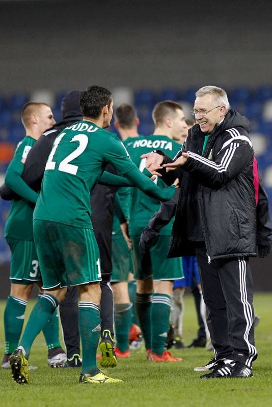 Football. T-Mobile Ekstraklasa. Podbeskidzie Bielsko Biala - Slask Wroclaw. 03.10.2014