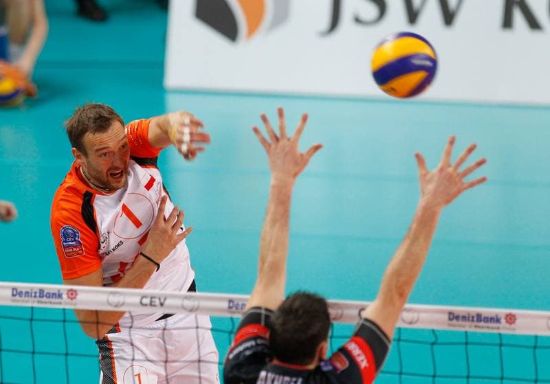 Volleyball. PlusLiga. Jastrzebski Wegiel - Lotos Trefl Gdansk. 13.12.2013