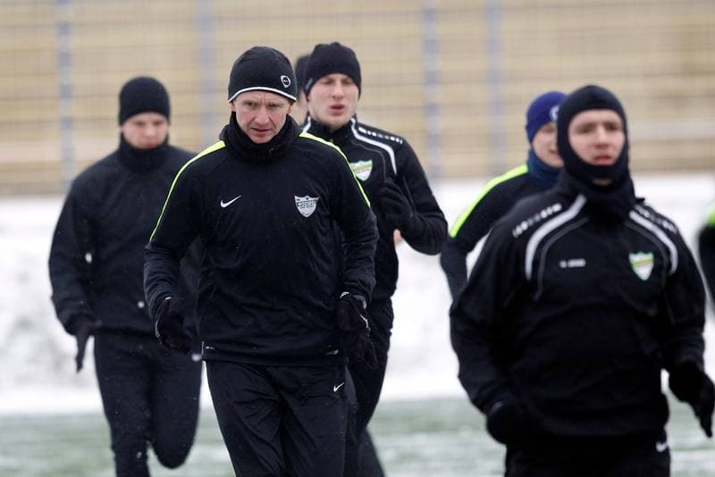 Football. Rozwoj Katowice. Training. 05.01.2016