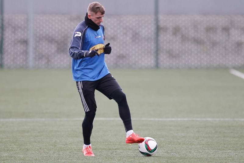 Football. Rozwoj Katowice. Training. 13.01.2016