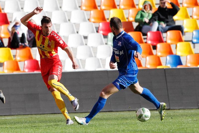 Football. Sparing. Podbeskidzie Bielsko Biala - Korona Kielce. 06.02.2016