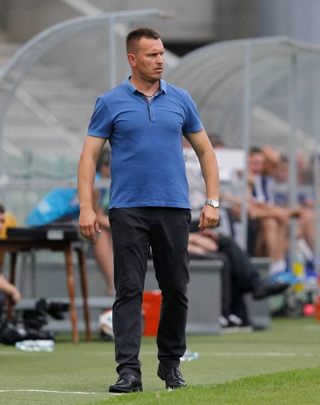 Football. T-Mobile Ekstraklasa. Podbeskidzie Bielsko Biala - Ruch Chorzow. 03.08.2014