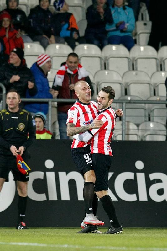 Football. T-Mobile Ekstraklasa. Cracovia Krakow - Korona Kielce. 22.05.2015