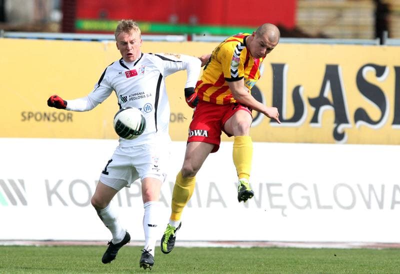 Football. PKO BP Ekstraklasa. Gornik Zabrze - Korona Kielce. 19.11.2010
