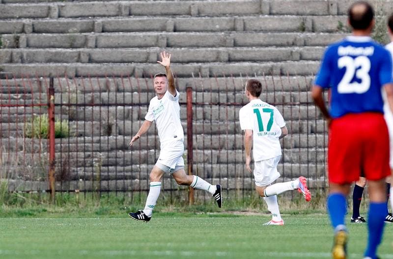 Football. III Liga Opolsko - Slaska. Polonia Bytom - Rekord Bielsko Biala. 10.08.2014
