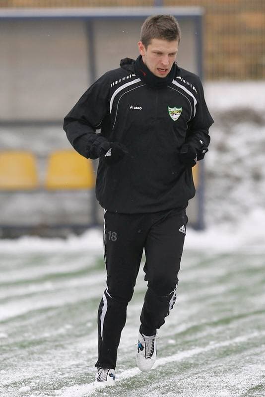 Football. Rozwoj Katowice. Training. 05.01.2016