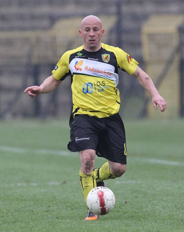 Football. Bytom I liga. Ruch Radzionkow - Arka Gdynia. 07.04.2012