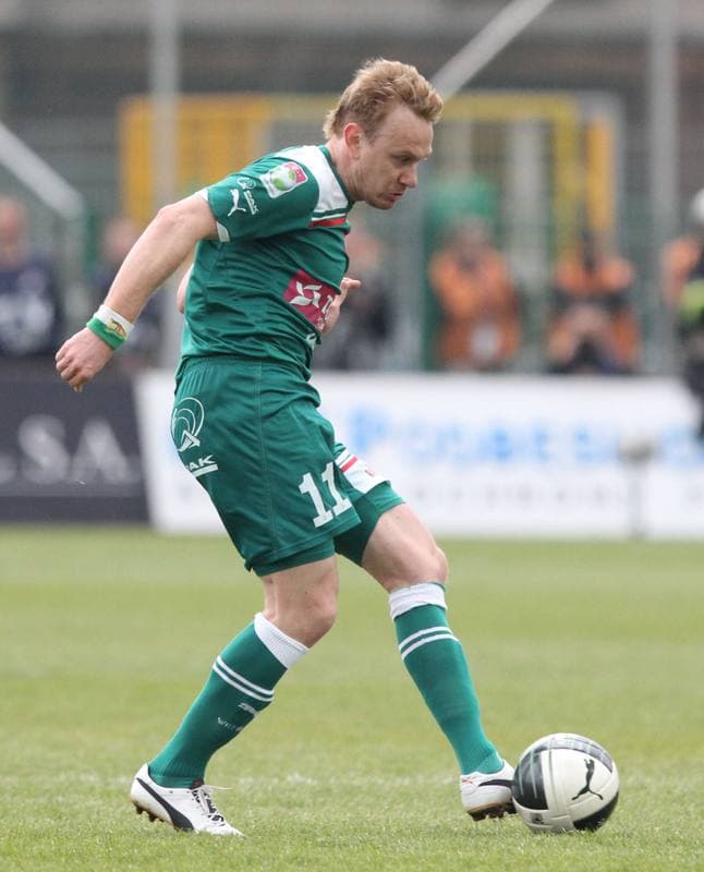 Football. T-Mobile Ekstraklasa. Podbeskidzie Bielsko-Biala - Slask Wroclaw. 14.04.2012