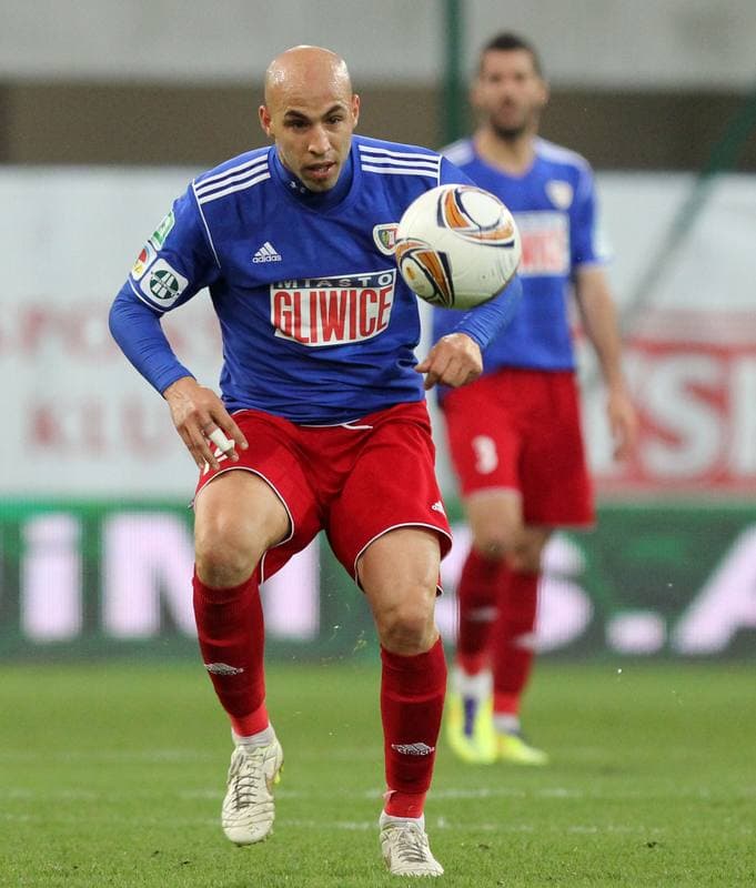 Football. I liga. Piast Gliwice - Olimpia Elblag. 18.04.2012