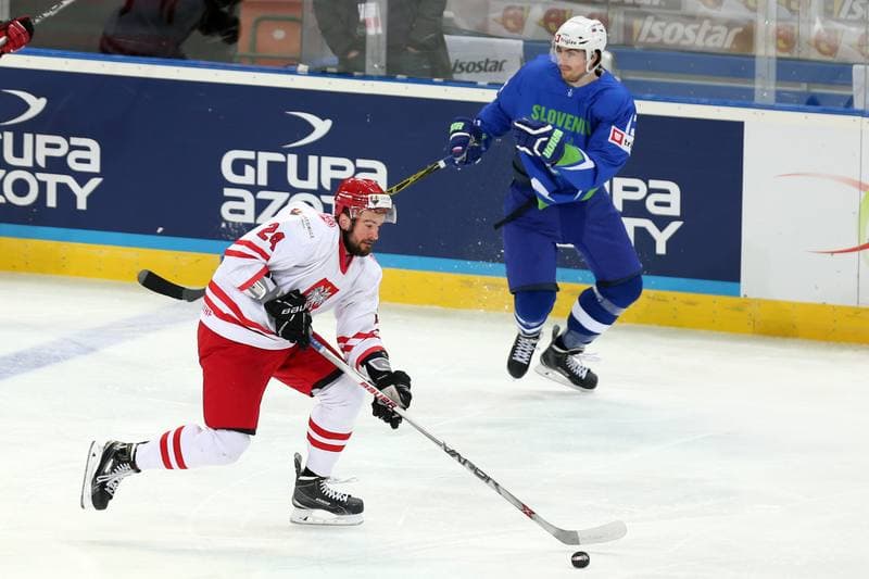 Ice Hockey. World Championship Division 1A. Poland - Slovenia. 26.04.2016