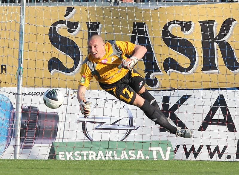 Football. T-Mobile Ekstraklasa. Gornik Zabrze - Podbeskidzie Bielsko-Biala. 27.04.2012