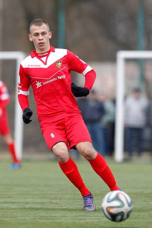 Football. Sparing. Zaglebie Sosnowiec - GKS Tychy. 27.01.2016