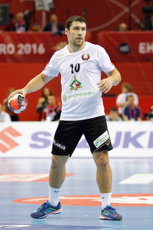 Handball. EHF Euro 2016. FYR Macedonia - Belarus. 27.01.2016