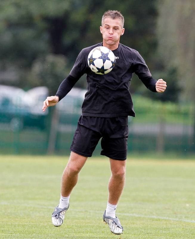Football. GKS Katowice. Training. 19.01.2015