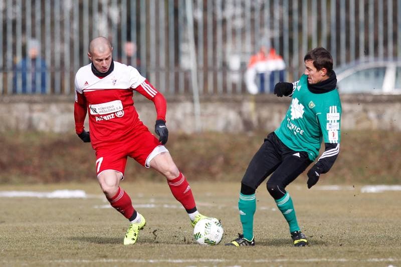 Football. Sparing. Gornik Zabrze - GKS Katowice. 05.02.2016